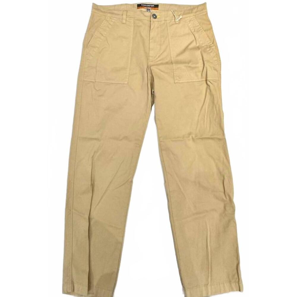 NEW PARAJUMPERS men's spencer gd pants in yellow